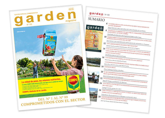 Revista de jardinería Garden magazine