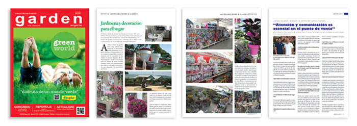 Revista de jardinería Garden magazine